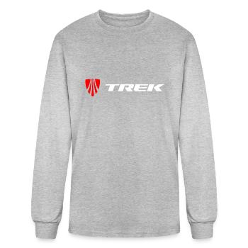 cannon - Men's Long Sleeve T-Shirt - heather gray - Front