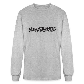 young bloods - Men's Long Sleeve T-Shirt - heather gray - Front