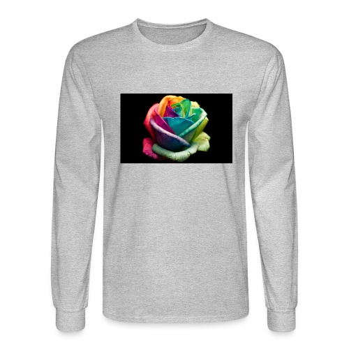 Colorful Rose Wallpapers 1 - Men's Long Sleeve T-Shirt