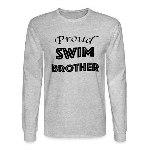 swim brother - Men's Long Sleeve T-Shirt