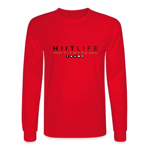 HLFLogosocial - Men's Long Sleeve T-Shirt