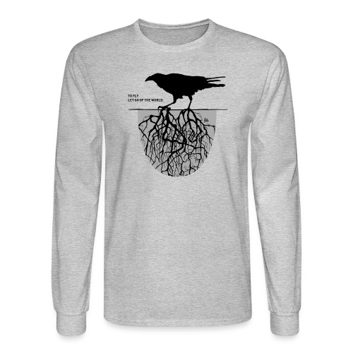 To Fly, Let Go of the World - Men's Long Sleeve T-Shirt