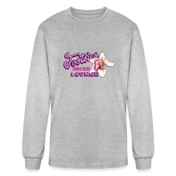 Tootsies Orchid Lounge - Men's Long Sleeve T-Shirt - heather gray - Front