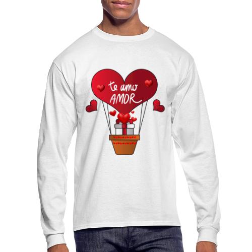 Fashion Valentine's Day Hearts, Gifts February 14 - Men's Long Sleeve T-Shirt