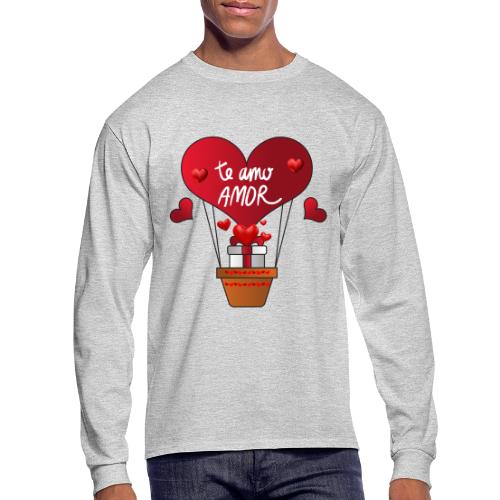 Fashion Valentine's Day Hearts, Gifts February 14 - Men's Long Sleeve T-Shirt