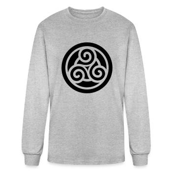 Celtic - Men's Long Sleeve T-Shirt - heather gray - Front