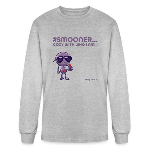 Smoon City_Cozy with who I am - Men's Long Sleeve T-Shirt