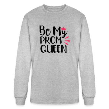 Be My Prom Queen - Men's Long Sleeve T-Shirt - heather gray - Front