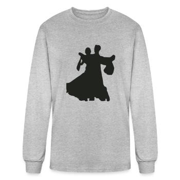 Dancer - Men's Long Sleeve T-Shirt - heather gray - Front
