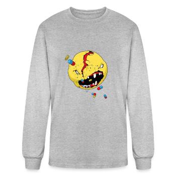 Cyberpunk CYBERPUNK 2077 V s FAVORITE - Men's Long Sleeve T-Shirt - heather gray - Front