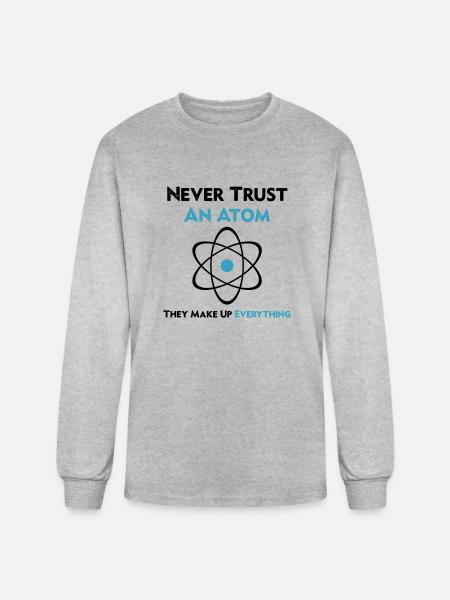 Make Up Everything - Men's Long Sleeve T-Shirt - heather gray