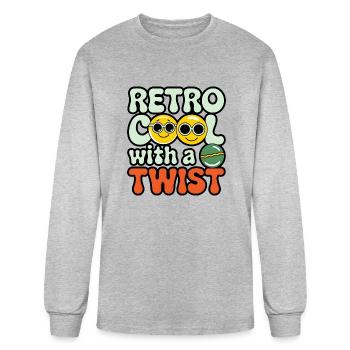 Sixties Nostalgia Gear - Men's Long Sleeve T-Shirt - heather gray - Front