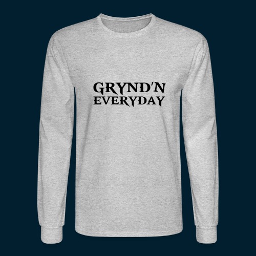 Grynd'N Blk Logo - Men's Long Sleeve T-Shirt