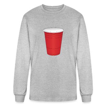 Red Solo Cup - Men's Long Sleeve T-Shirt - heather gray - Front