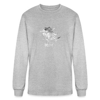 final fantasy - Men's Long Sleeve T-Shirt - heather gray - Front