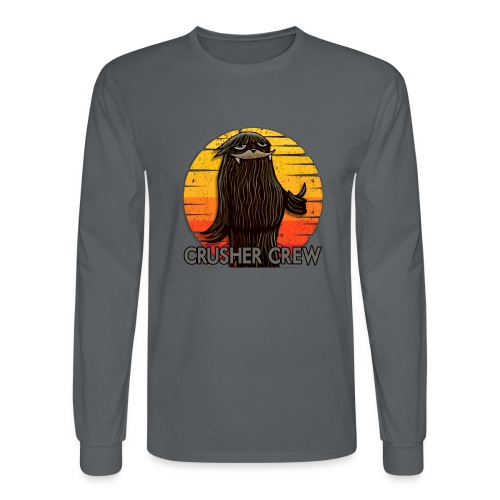Crusher Crew Cryptid Sunset - Men's Long Sleeve T-Shirt