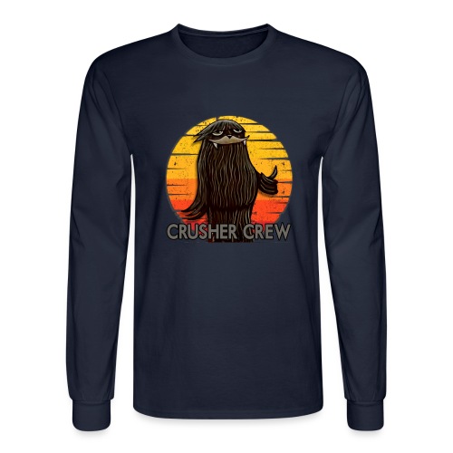 Crusher Crew Cryptid Sunset - Men's Long Sleeve T-Shirt