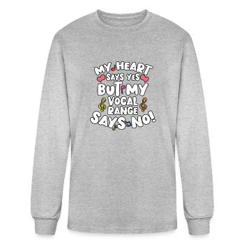 Choir Teacher Choir Director Gift Choir Singer Cho - Men's Long Sleeve T-Shirt - heather gray - Front