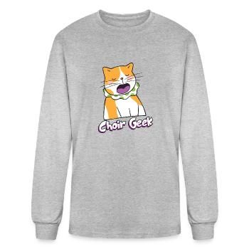 Choir Teacher Choir Director Gift Choir Singer Cho - Men's Long Sleeve T-Shirt - heather gray - Front