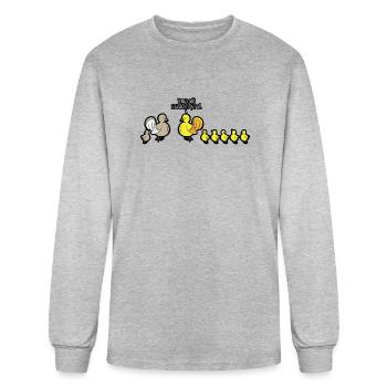 Spanish Saying Quote Funny Spanish Language Pun Gi - Men's Long Sleeve T-Shirt - heather gray - Front