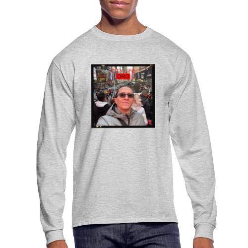 City Life Org Manhattan ft Jean - Men's Long Sleeve T-Shirt