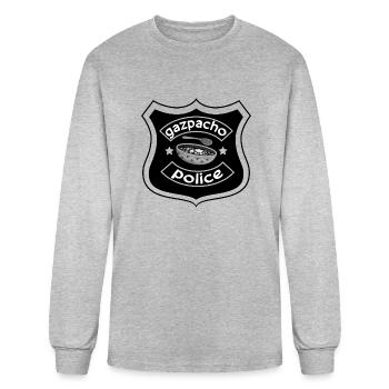 Gazpacho Police - Men's Long Sleeve T-Shirt - heather gray - Front