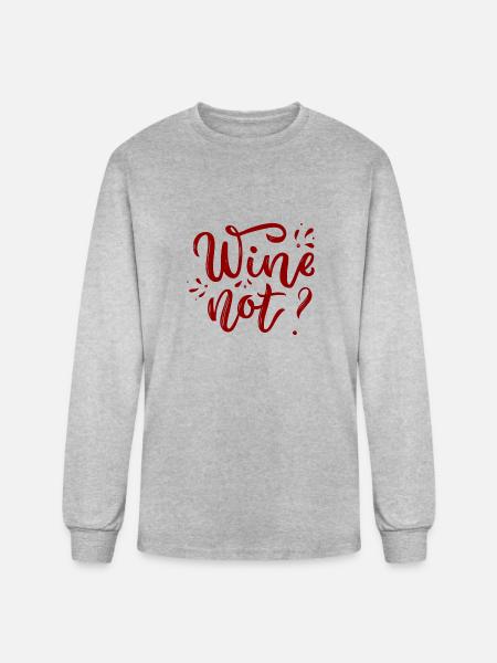 Quotes - Men's Long Sleeve T-Shirt - heather gray