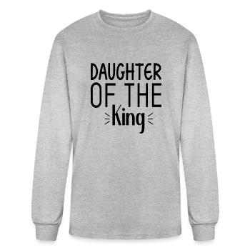 Daughter Of The King - Men's Long Sleeve T-Shirt - heather gray - Front