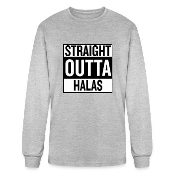 It s frickin freezing out here - Men's Long Sleeve T-Shirt - heather gray - Front