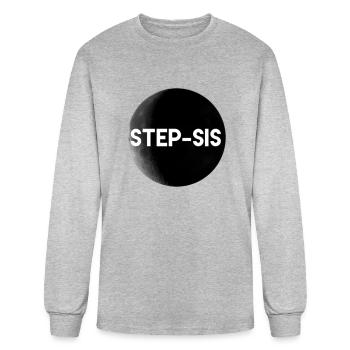 Step sis - Men's Long Sleeve T-Shirt - heather gray - Front
