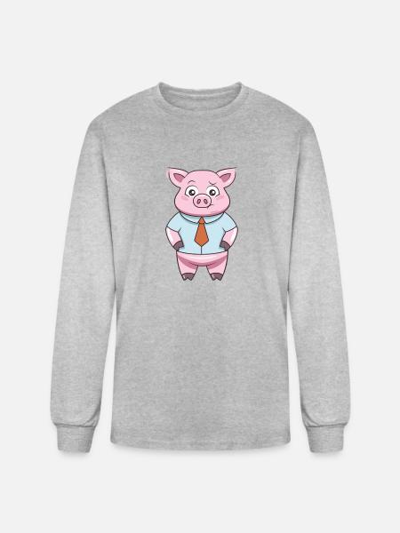 John the lawyer - Men's Long Sleeve T-Shirt - heather gray