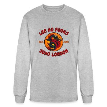 Lee Ho Fooks Soho London - Men's Long Sleeve T-Shirt - heather gray - Front