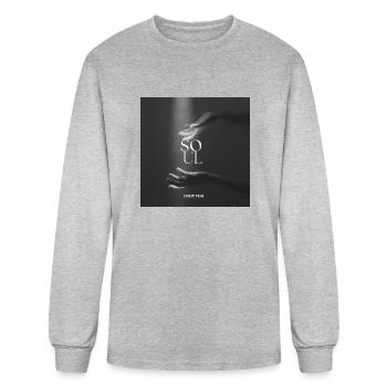 SOUL - Men's Long Sleeve T-Shirt - heather gray - Front