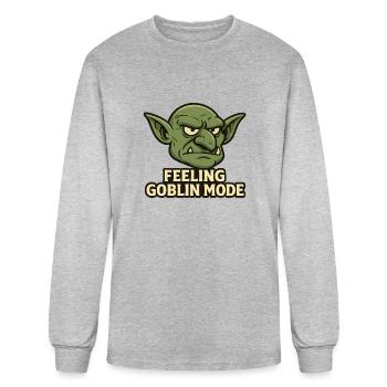 Goblin For All - Men's Long Sleeve T-Shirt - heather gray - Front