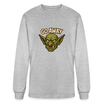 Goblin For All - Men's Long Sleeve T-Shirt - heather gray - Front