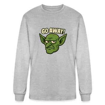 Goblin For All - Men's Long Sleeve T-Shirt - heather gray - Front