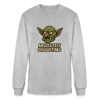 Goblin For All - Men's Long Sleeve T-Shirt - heather gray - Front