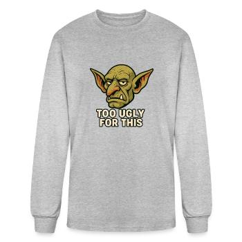 Goblin For All - Men's Long Sleeve T-Shirt - heather gray - Front