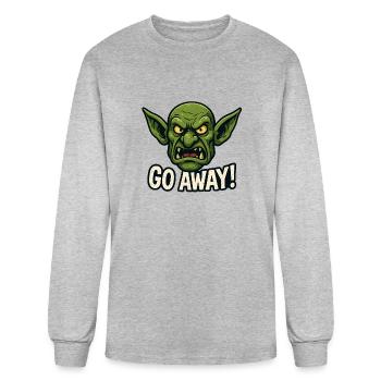 Goblin For All - Men's Long Sleeve T-Shirt - heather gray - Front