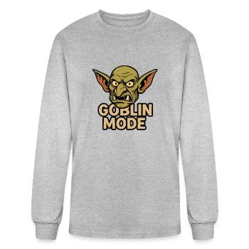 Stickers Goblin - Men's Long Sleeve T-Shirt - heather gray - Front