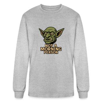 Stickers Goblin - Men's Long Sleeve T-Shirt - heather gray - Front