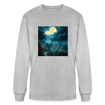 The Celestial Age - Men's Long Sleeve T-Shirt - heather gray - Front