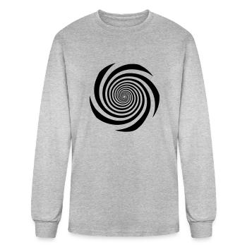 Hypnodisc - Men's Long Sleeve T-Shirt - heather gray - Front