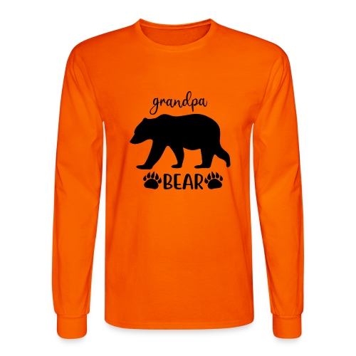Grandpa Bear - Men's Long Sleeve T-Shirt