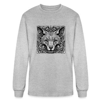 Sphinx Magic - Men's Long Sleeve T-Shirt - heather gray - Front