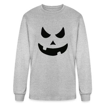 Jack Skellington 1 1 - Men's Long Sleeve T-Shirt - heather gray - Front