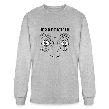Best Music Rock Indie Of Kraftklub - Men's Long Sleeve T-Shirt - heather gray - Front
