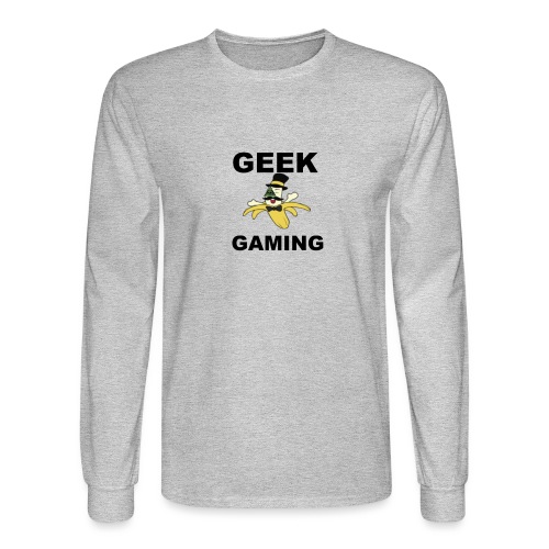 Geek Gaming (slippery Sam tee) - Men's Long Sleeve T-Shirt