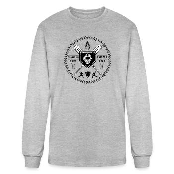 Diamond Raiders Club - Men's Long Sleeve T-Shirt - heather gray - Front
