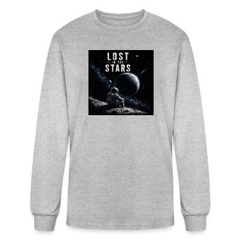 file_00000000070481f4b61b926ed856b143 - Men's Long Sleeve T-Shirt - heather gray - Front